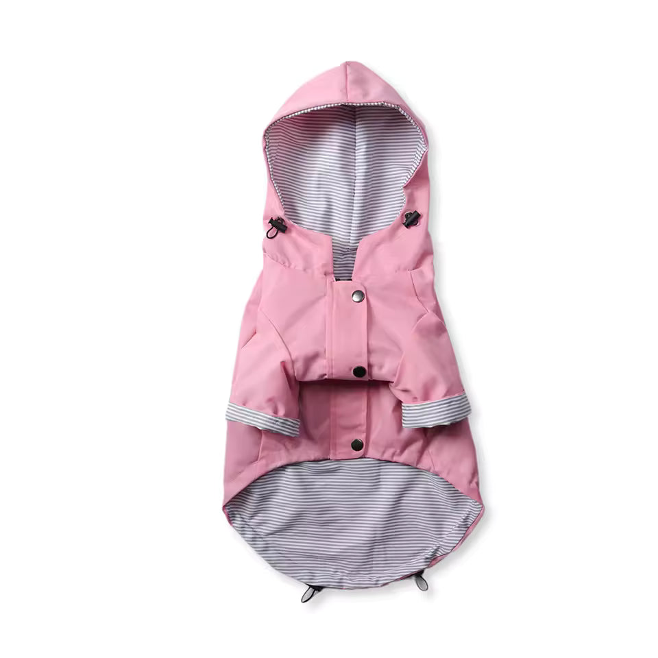 Rain coat in pink