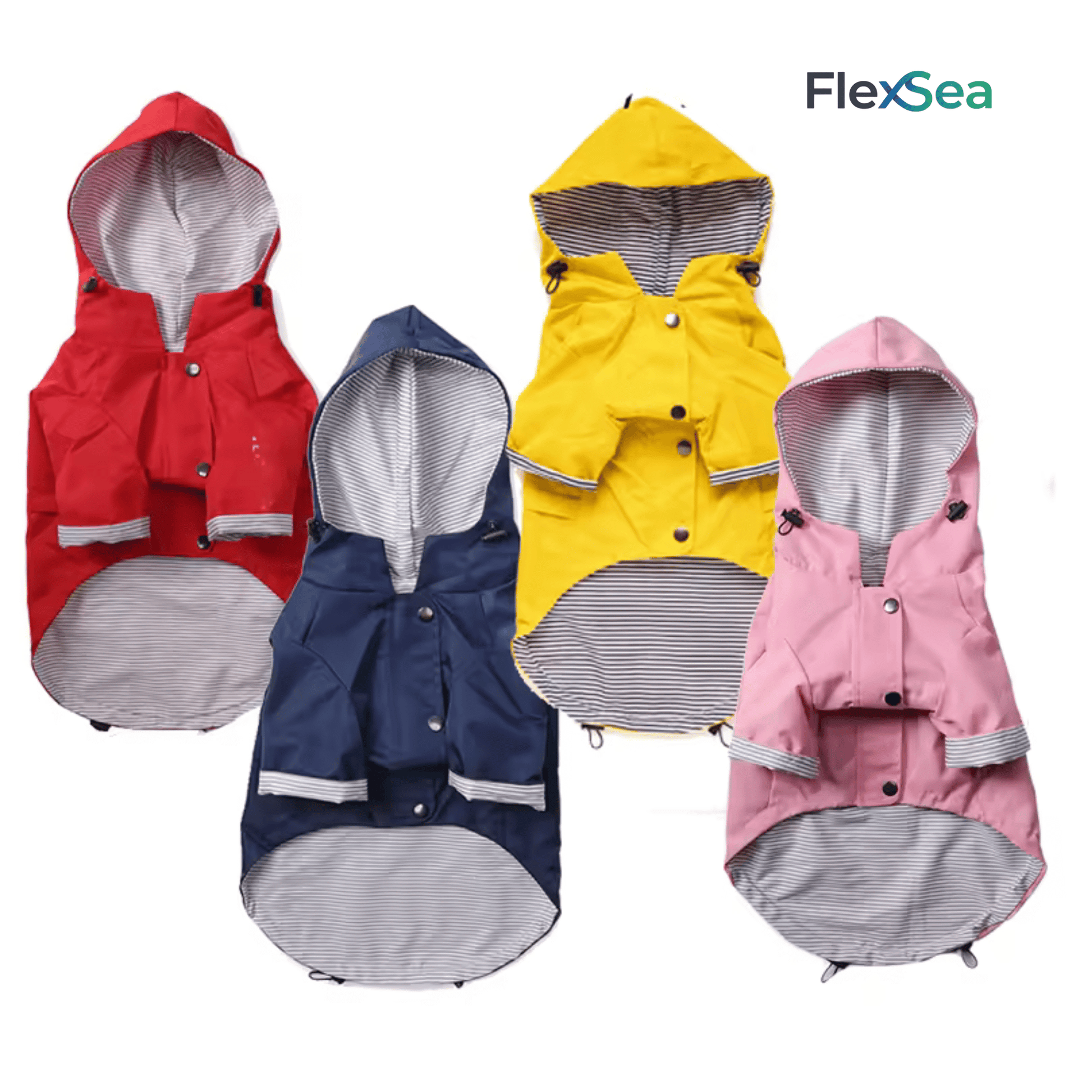 Waterproof dog rain coat