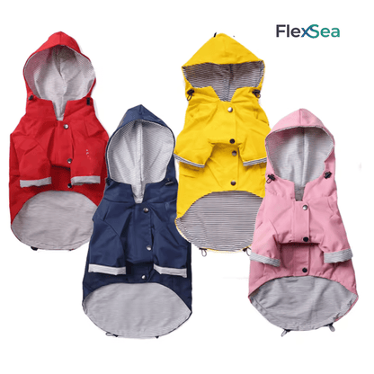 Waterproof dog rain coat